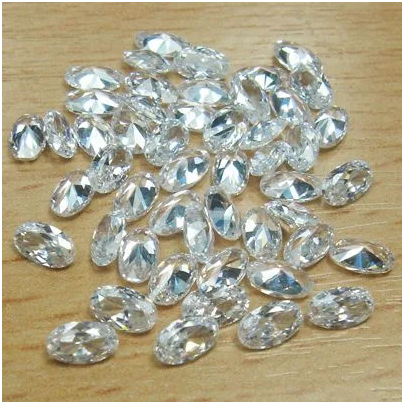 5 * 7 mm Corte ovalado VVS Alta calidad 3EX Precio al por mayor de fábrica D Color Moissanite Moissanite sintético