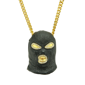 Hip Hop Counter Strike Headgear Collar negro