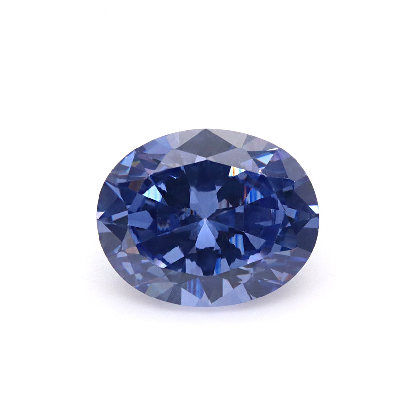 VVS Azul violeta 5A Oval 3EX Cubic Zirconia