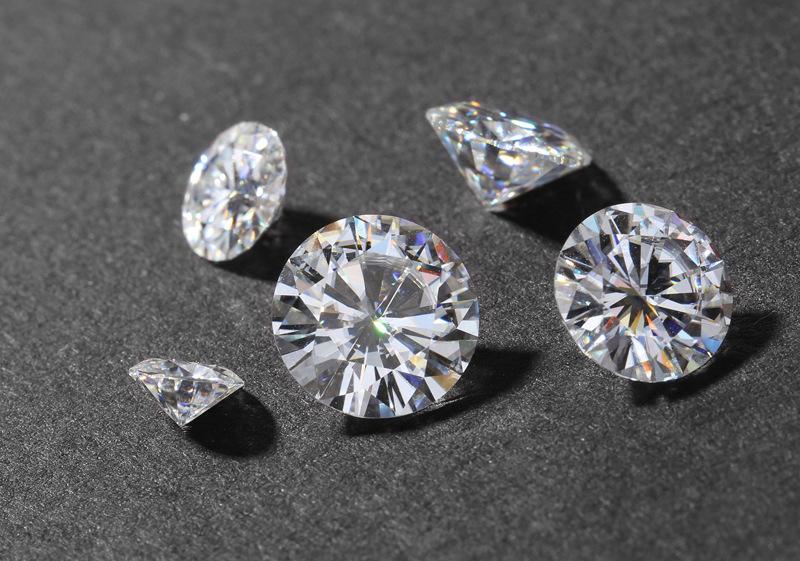 13,5 mm Morsonite Precio de fábrica de alta calidad VVS Moissanite sintético