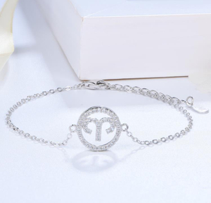 Joyería de pulsera de plata esterlina estilo zodiaco chino