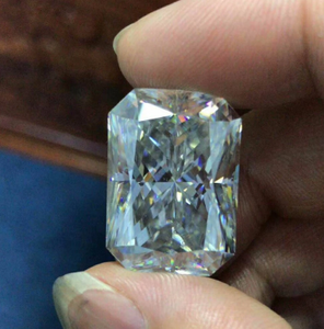 10 * 14 mm D Color VVS Corte radiante Alta calidad 3EX Precio de fábrica Moissanite Moissanite sintético