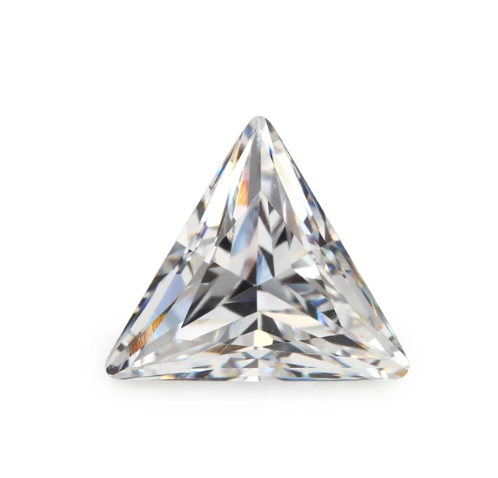 Corte triangular de 3,0 mm Moissanite VVS de alta calidad D Color 3EX Precio al por mayor de fábrica Moissanite sintético