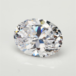 Moissanite de color D al por mayor de fábrica VVS 3EX de corte ovalado de 2 * 4 mm