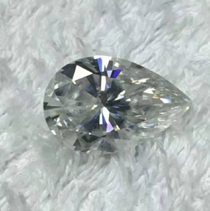 5 * 7 mm Pear Cut Factory VVS Precio al por mayor 3EX Alta calidad D Color Moissanite Moissanite sintético