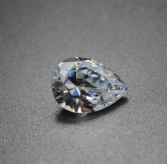 1.5 * 3 mm Pear Cut Factory VVS Precio al por mayor 3EX Moissanite sintético de color D de alta calidad Moissanite