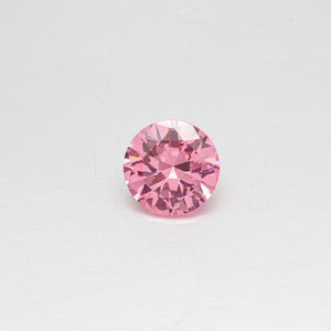 Diamante de moissanita rosa cultivado en laboratorio sintético de forma ovalada VVS para joyería