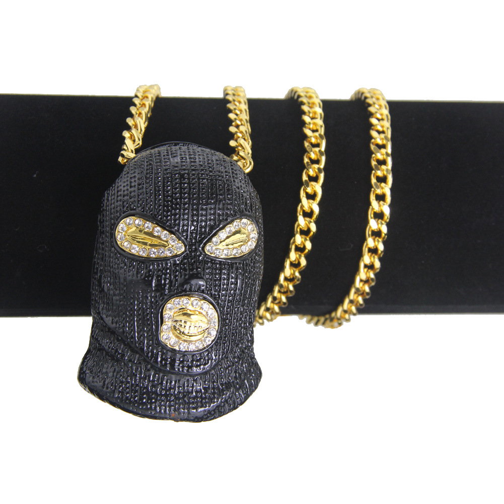 Hip Hop Counter Strike Headgear Collar negro