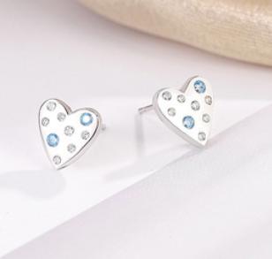 Pendientes Lindos Love Cookies de Plata de Ley 925 Chapados en Oro