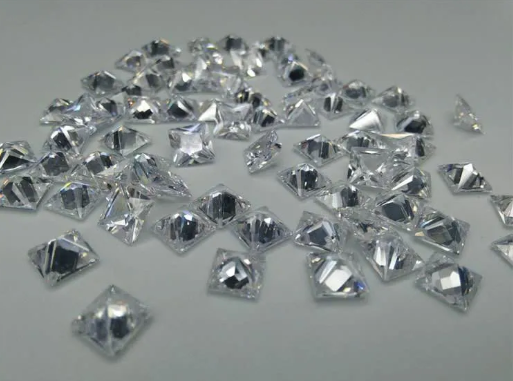 2,0 mm corte princesa VVS 3EX precio al por mayor de fábrica Moissanite Moissanite sintético de alta calidad