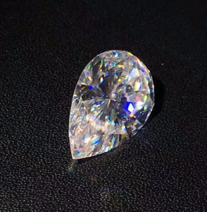 5 * 8 mm Pear Cut Factory VVS Precio al por mayor 3EX Moissanite sintético de color D de alta calidad Moissanite