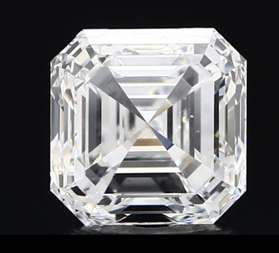 8.0mm 3EX DEF Color Fábrica Alta calidad Precio al por mayor VVS Asscher Moissanite Moissanite sintético