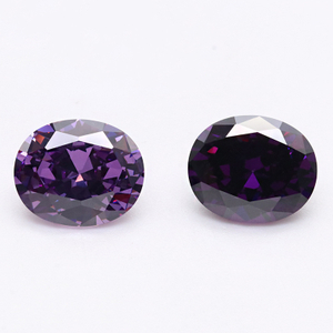 Dark Purplr 5A Circón de alta calidad VVS Cubic Zirconia