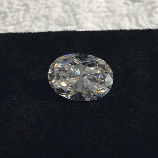 3 * 5 mm Corte ovalado VVS 3EX Precio al por mayor de fábrica D Color Moissanite