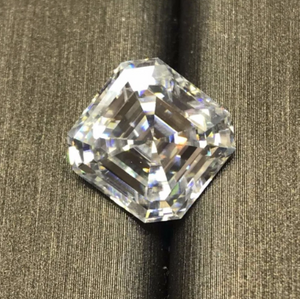 10.0mm 3EX DEF Color Factory Alta calidad Precio al por mayor VVS Asscher Moissanite Moissanite sintético