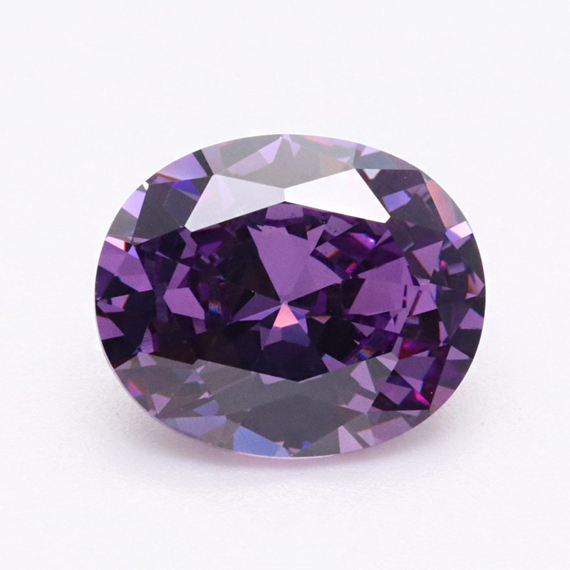 Dark Purplr 5A Circón de alta calidad VVS Cubic Zirconia