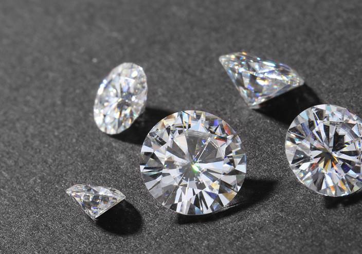 Moissanite sintético VVS de alta calidad a precio de fábrica de Morsonite de 8,5 mm